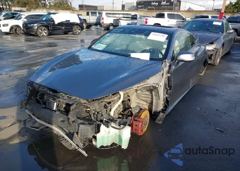 2017 Infiniti Q60 3.0T Premium z USA, uszkodzony, nr VIN JN1EV7EL1HM554674